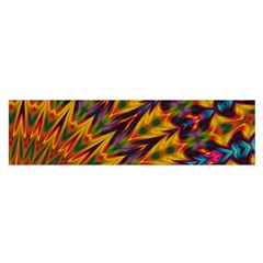 Background Abstract Texture Chevron Satin Scarf (oblong) by Mariart