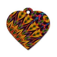 Background Abstract Texture Chevron Dog Tag Heart (two Sides) by Mariart