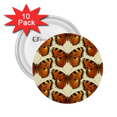 Butterflies Insects 2 25  Buttons (10 Pack) 