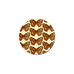 Butterflies Insects Golf Ball Marker by Mariart