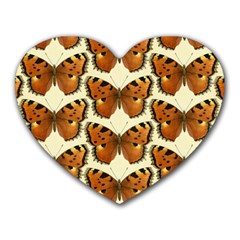 Butterflies Insects Heart Mousepads