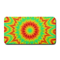 Kaleidoscope Background Red Yellow Medium Bar Mats by Mariart