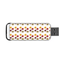 Autumn Leaves Portable Usb Flash (one Side)