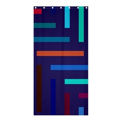 Line Background Abstract Shower Curtain 36  X 72  (stall)  by Mariart