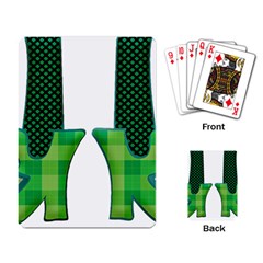 Saint Patrick S Day March Playing Cards Single Design by Mariart