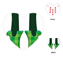 Saint Patrick S Day March Playing Cards (heart)
