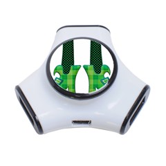 Saint Patrick S Day March 3-port Usb Hub by Mariart