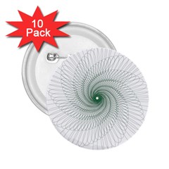 Spirograph Pattern 2.25  Buttons (10 pack) 