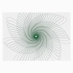 Spirograph Pattern Large Glasses Cloth (2-Side)