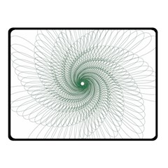 Spirograph Pattern Fleece Blanket (Small)