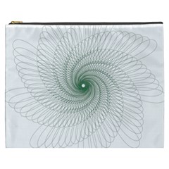 Spirograph Pattern Cosmetic Bag (xxxl) by Mariart