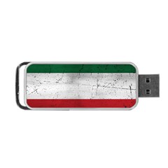 Flag Patriote Quebec Patriot Red Green White Grunge Separatism Portable Usb Flash (two Sides) by Quebec