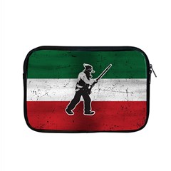 Flag Patriote Quebec Patriot Red Green White Grunge Vieux Patriot Henri Julien Apple Macbook Pro 15  Zipper Case by Quebec