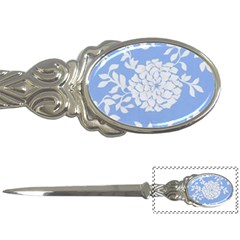 White Dahlias Letter Opener by WensdaiAmbrose