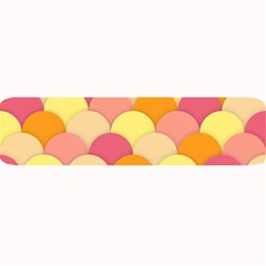 Scallop Fish Scales Scalloped Rainbow Large Bar Mats