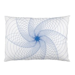 Spirograph Pattern Geometric Pillow Case