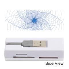 Spirograph Pattern Geometric Memory Card Reader (stick) by Mariart
