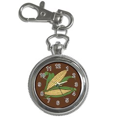 Sweet Corn Maize Vegetable Key Chain Watches by Alisyart