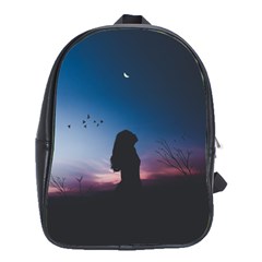 At Dusk School Bag (large) by WensdaiAmbrose