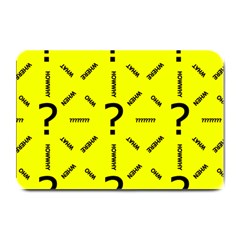 Crime Investigation Police Plate Mats by Alisyart