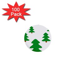 Christmas Tree Holidays 1  Mini Buttons (100 Pack) 