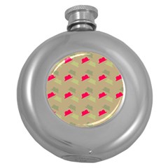 Cowboy Hat Western Round Hip Flask (5 Oz) by Alisyart