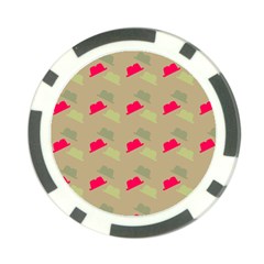 Cowboy Hat Western Poker Chip Card Guard by Alisyart