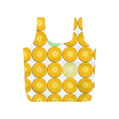 Citrus Fruit Orange Lemon Lime Full Print Recycle Bag (s)