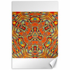 Kaleidoscope Background Mandala Canvas 12  X 18 