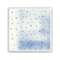 Simple Minimal Shapes Brushes Design Memory Card Reader (square) by LoolyElzayat