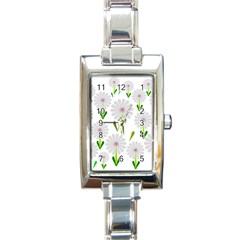 Zappwaits Rectangle Italian Charm Watch by zappwaits