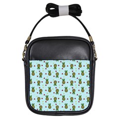 Pineapple Watermelon Fruit Lime Girls Sling Bag by Mariart