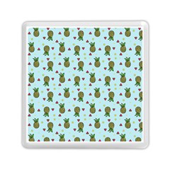 Pineapple Watermelon Fruit Lime Memory Card Reader (square)