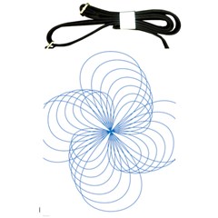 Spirograph Pattern Drawing Shoulder Sling Bag