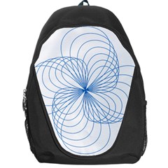 Spirograph Pattern Drawing Backpack Bag