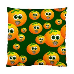 Seamless Orange Pattern Standard Cushion Case (two Sides)
