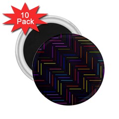 Lines Line Background 2 25  Magnets (10 Pack)  by Alisyart