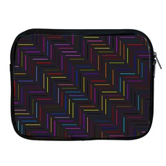 Lines Line Background Apple Ipad 2/3/4 Zipper Cases by Alisyart