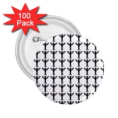 Strongman Background Gym 2 25  Buttons (100 Pack) 