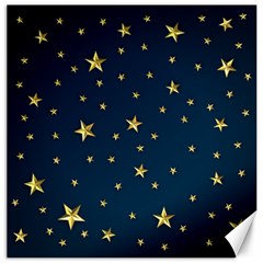 Stars Night Sky Background Space Canvas 20  X 20 