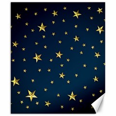 Stars Night Sky Background Space Canvas 20  X 24 