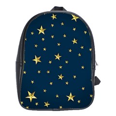 Stars Night Sky Background Space School Bag (xl) by Alisyart