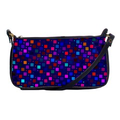 Squares Square Background Abstract Shoulder Clutch Bag