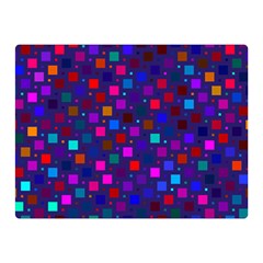 Squares Square Background Abstract Double Sided Flano Blanket (mini)  by Alisyart