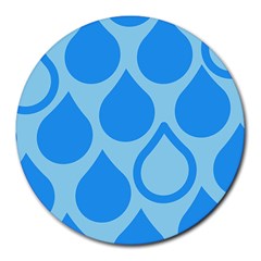 Droplet Round Mousepads by WensdaiAmbrose