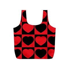 Royal Hearts Full Print Recycle Bag (s) by WensdaiAmbrose