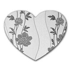 Wallflower Heart Mousepads by WensdaiAmbrose