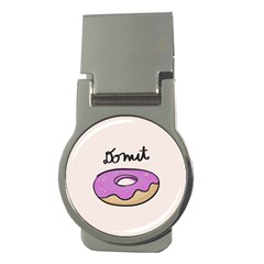 Donuts Sweet Food Money Clips (round) 