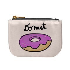 Donuts Sweet Food Mini Coin Purse by Mariart