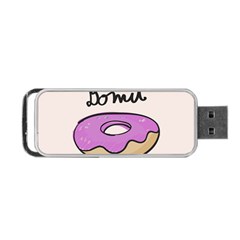 Donuts Sweet Food Portable Usb Flash (one Side) by Mariart